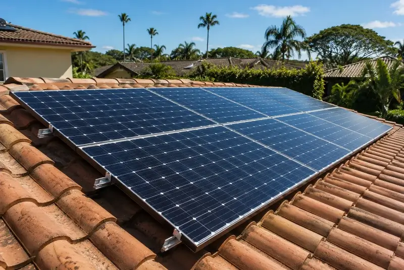 Installation de panneaux solaires à Donges